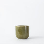 Olive Green Nine Gloss 19cm Pot