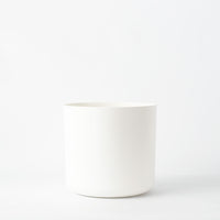 White Matt 18cm Pot Image