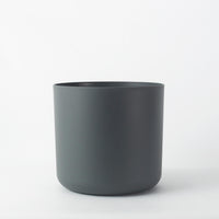 Black Matt 30cm Pot Image