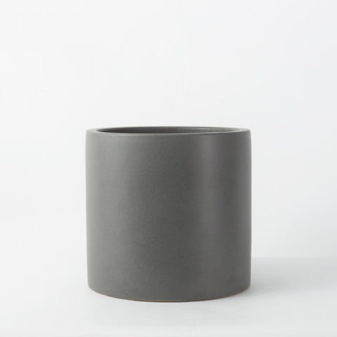 Graphite Earthenware 24cm Pot