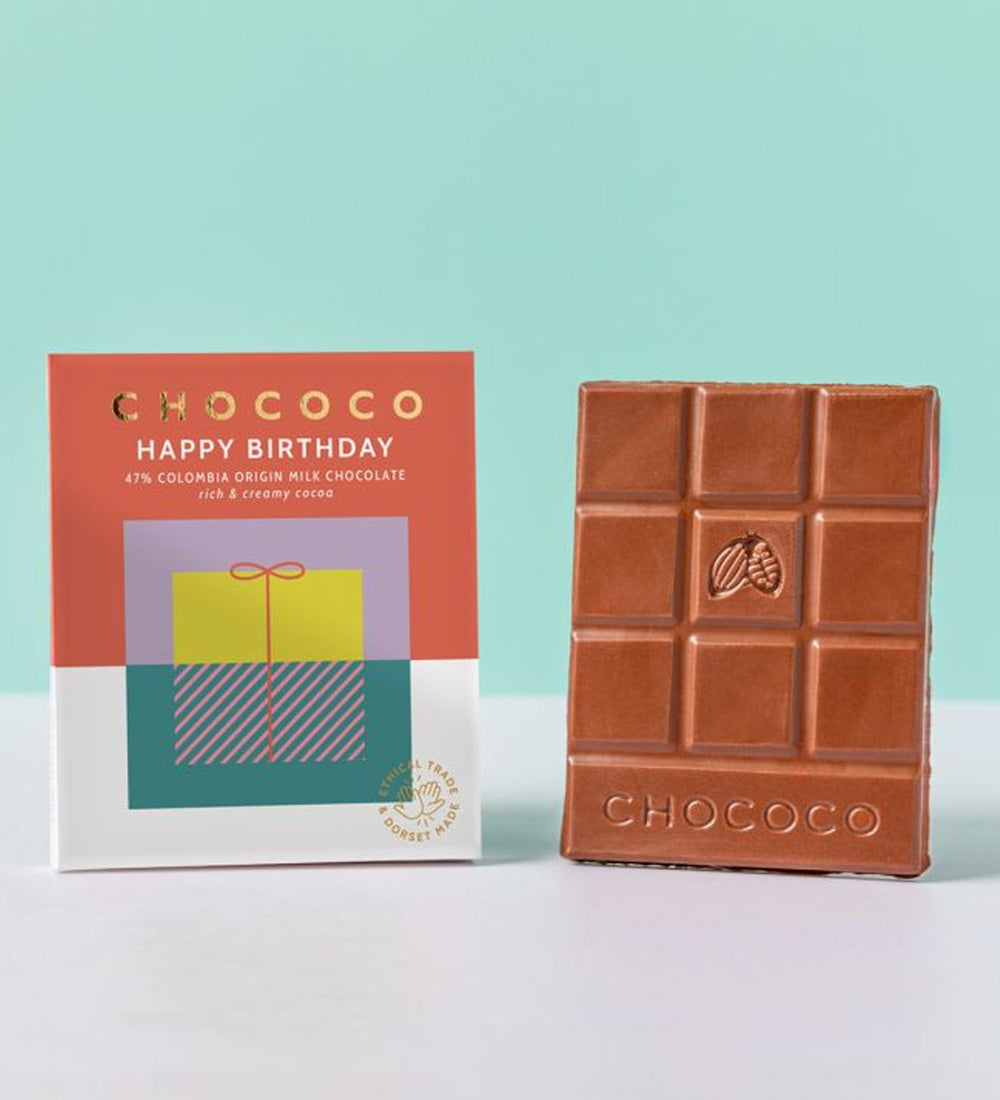 Chococo Happy Birthday Milk Choc